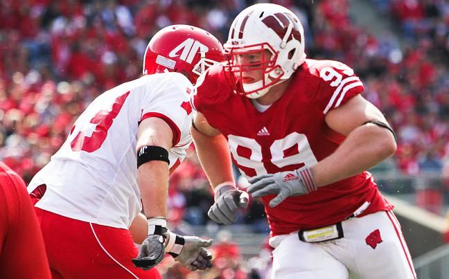 UW defensive end J.J. Watt and the Badgers face the tall task of containing Ohio States dual-threat quarterback Terrelle Pryor Saturday night at Camp Randall.