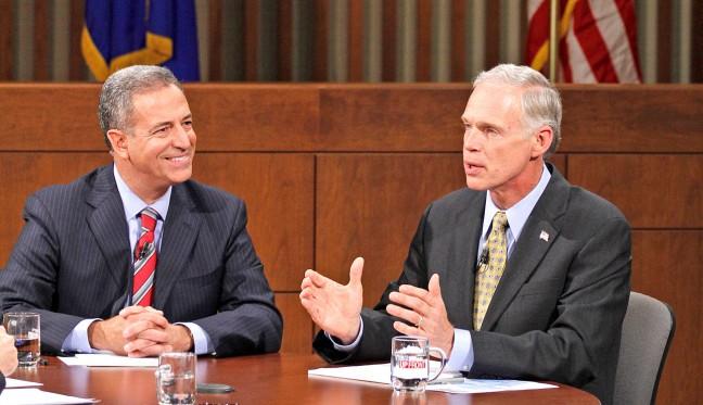 Johnson, Feingold spar over issues in first Senate debate as race tightens