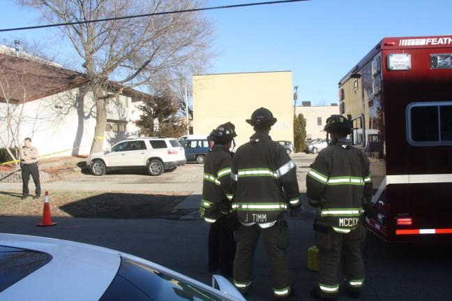 Members of the Madison Fire Department, along with UWPD officers and a Hazardous Material Team, responded to a report of a suspicious package located between two buildings near the National Primate Research Center on Tuesday. The block remained closed for more than two hours while a bomb squad detonated the package.