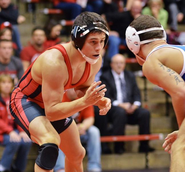 Junior Tyler Graff (above) and Freshman Connor Medbary are the most recent graduates of Loveland High School in Colorado to be recruited by the Wisconsin wrestling team.