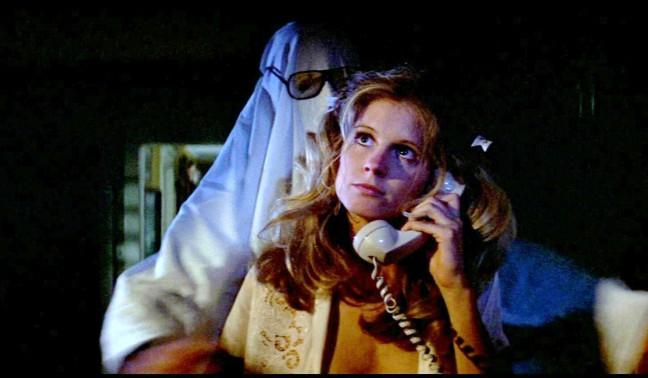 A still from John Carpenters Halloween (1978).