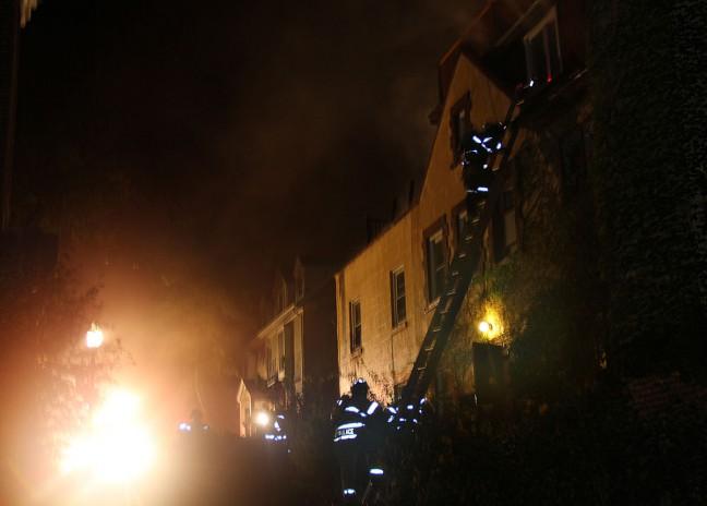 Firefighters put out blaze at West Lakelawn early Wednesday morning. 