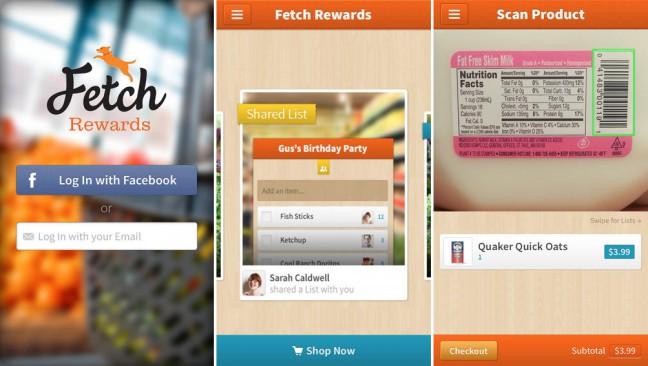 The Fetch Rewards app can be downloaded from the Google Play and Apple App stores