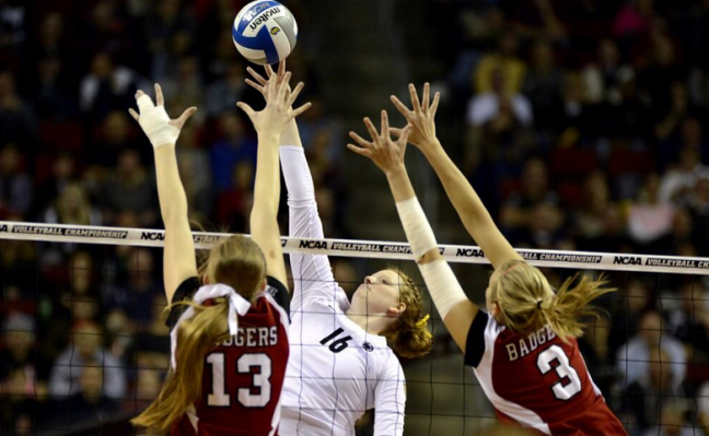 Wisconsin fell to Penn State 3-1 in the NCAA Championship last night.