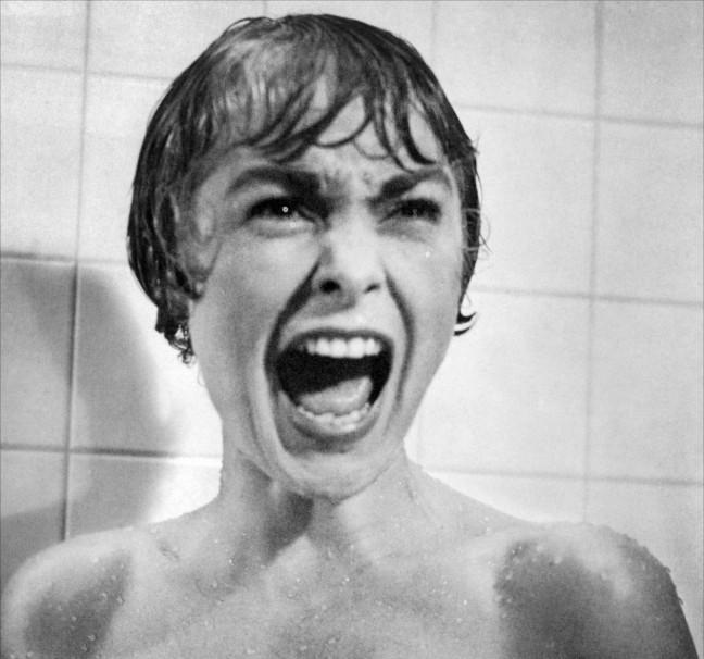 Janet Leigh in Alfred Hitchcocks Psycho.