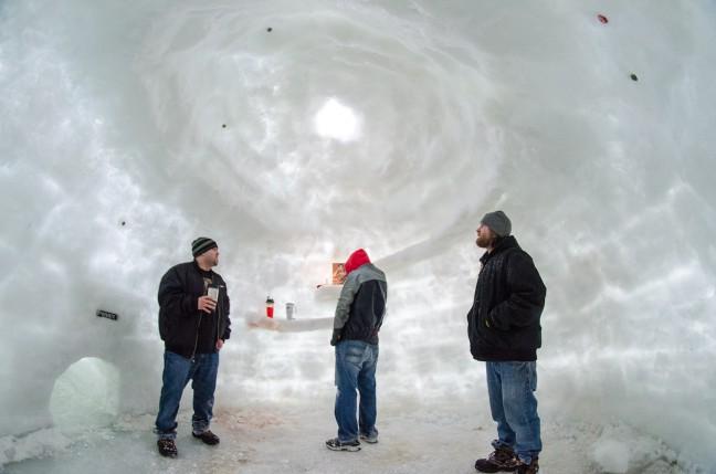 Igloo proves a cool place to hang on Monona Bay