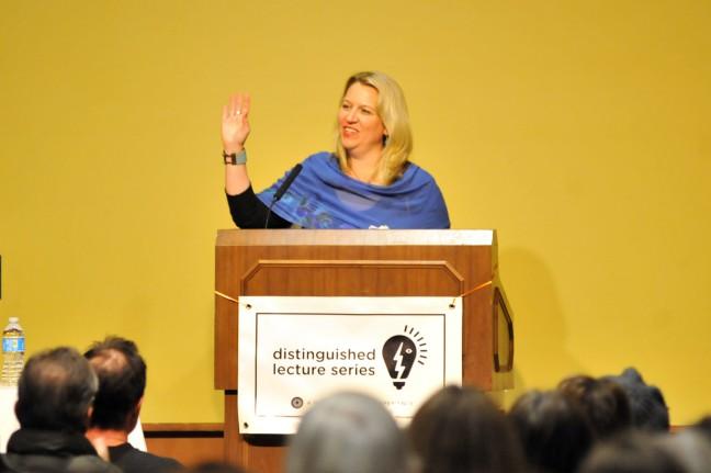 Author+Cheryl+Strayed+highlights+self-discovery+in+campus+talk