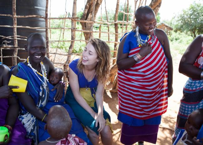 Snail mail: student organization creates connection to Kenya