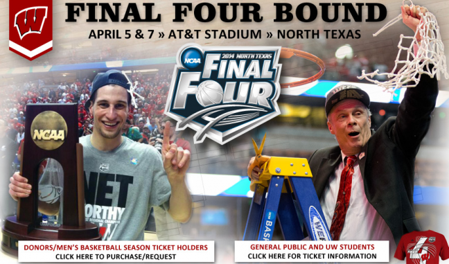 Heres how to buy tickets to see Wisconsin play in the Final Four