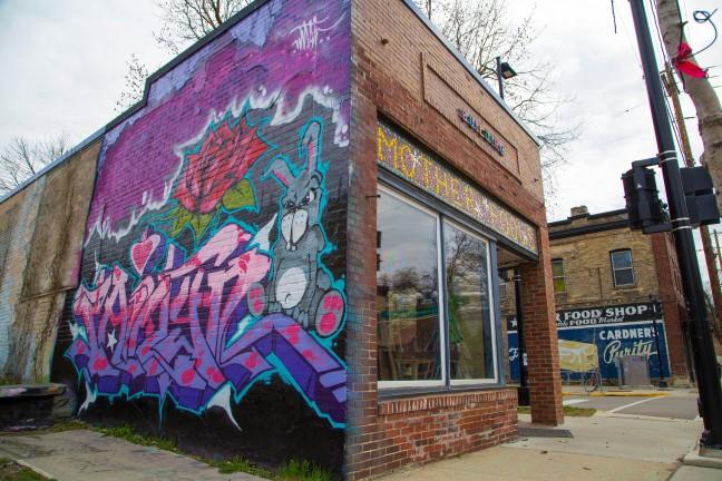 Local graffiti artists find space to work on Willy Street 