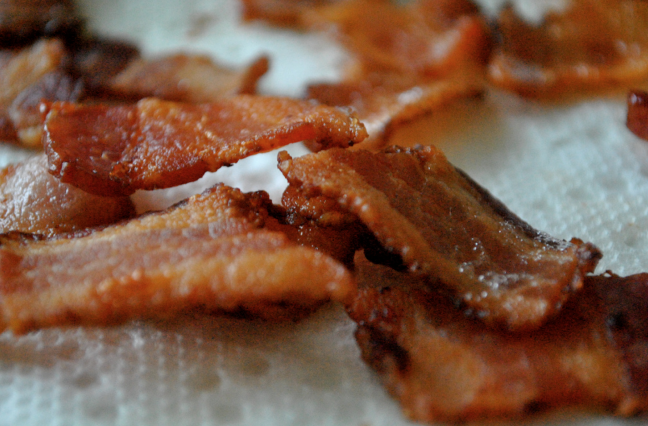 Oh sweet, salty bacon