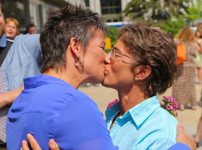 Same-sex marriages put on hold in Wisconsin pending case appeal