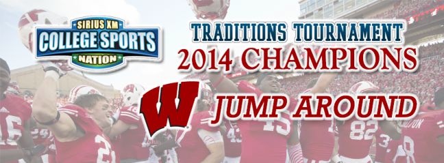 Badgers+Jump+Around+wins+best+college+sports+tradition