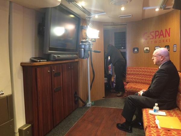 UW System President Ray Cross talks tuition, primate research and flex course options in C-SPAN interview.