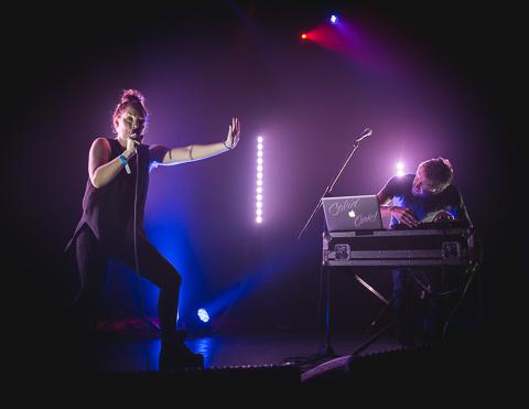 A dance party indeed: Sylvan Esso drops bass, belts vocals to expectant Majestic crowd