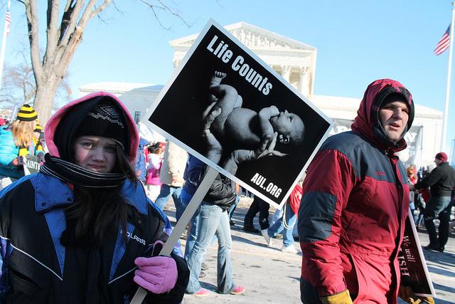 Point counterpoint: shock value in pro-life demonstrations