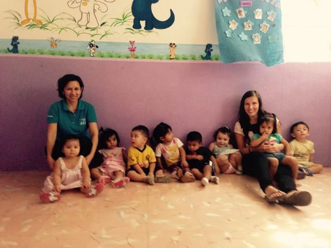 Spending her winter break volunteering at a daycare in Mexico was an easy choice to make for UW sophomore Kristen Kelly.
