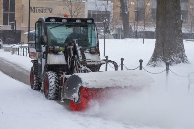 City of Madison snow emergency continuing into Tuesday Morning