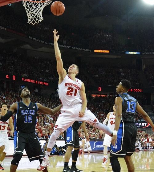 Mens basketball: Gasser embodies Wisconsin basketball with leadership, toughness, work ethic