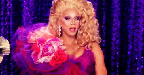 RuPaul seducing you into the Majestic for their show.
