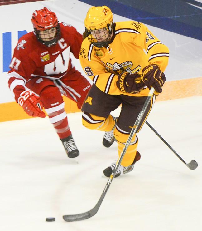 Womens+Hockey%3A+Wisconsin+scuffles+in+weekend+border+battle+against+Minnesota