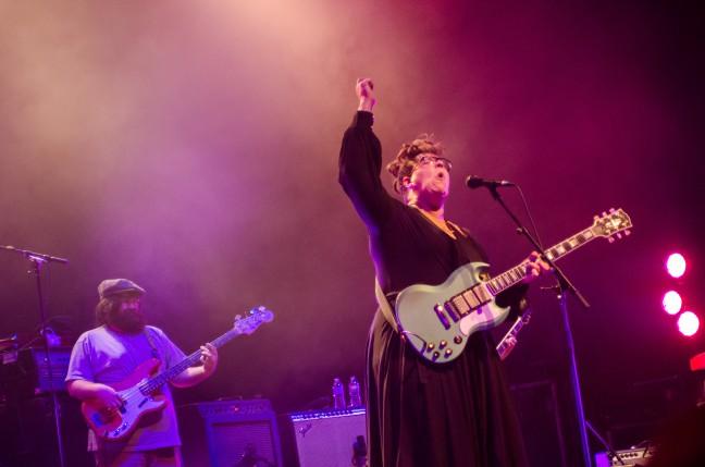 Brittany Howard leading Alabama Shakes to a soulful evening