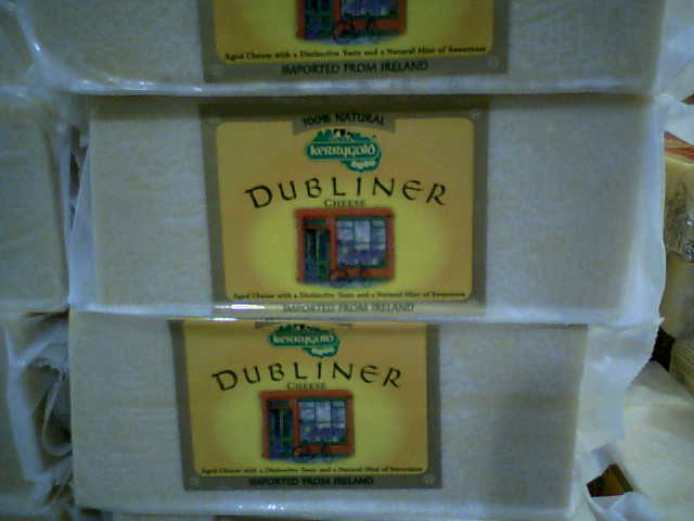 The pot of gold at the end of the rainbow: Dubliner cheese for St. Patricks Day