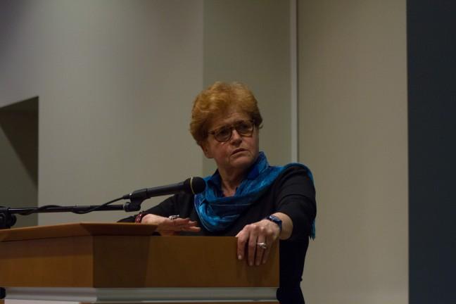 Deborah Lipstadt speaks at the Hillel about anti-Semitism on college 