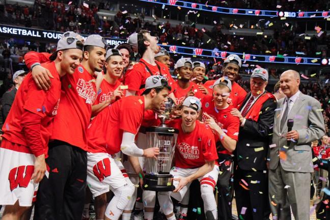 Undisputed+best%3A+Wisconsin+captures+Big+Ten+tournament+title+in+thrilling+overtime+win+over+Michigan+State