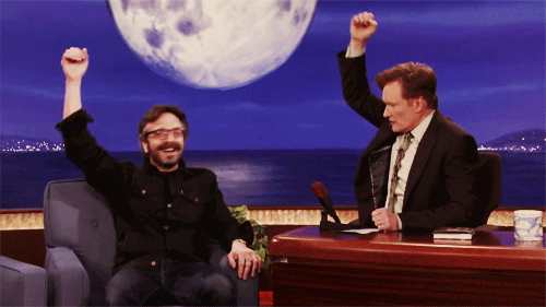 Marc Maron works out with Conan