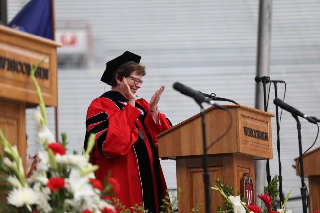 Patterson urges UW graduates to embrace life in Spring 2020 commencement speech