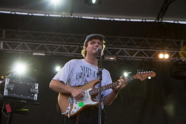 Mac DeMarco had the entire crowd sing to his girlfriend at the end of his set.