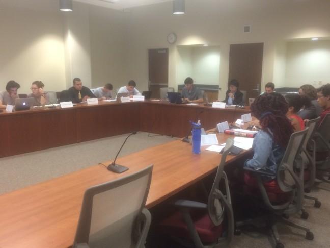 SSFC discusses altering funding application process for registered student organizations