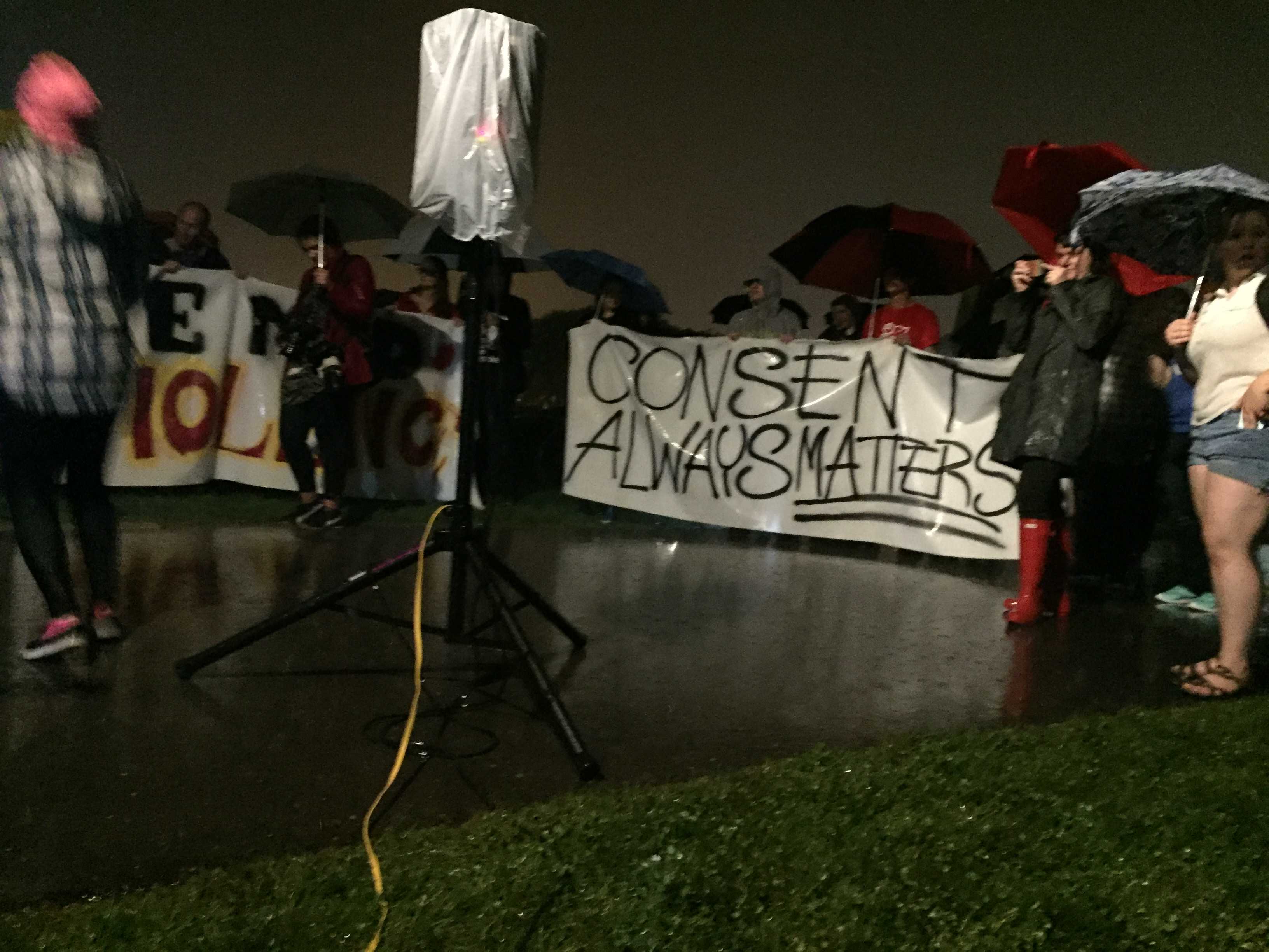 Rain Or Shine Community Rallies In Support Of Sexual Assault Victim The Badger Herald