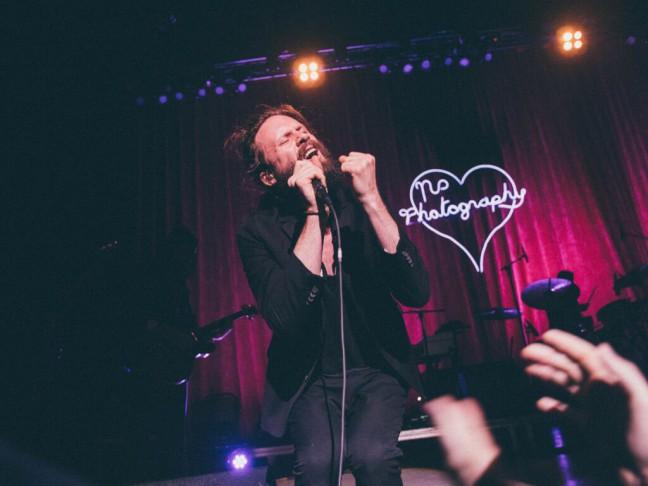Father John Misty enraptured the audience with his passionate cooing.