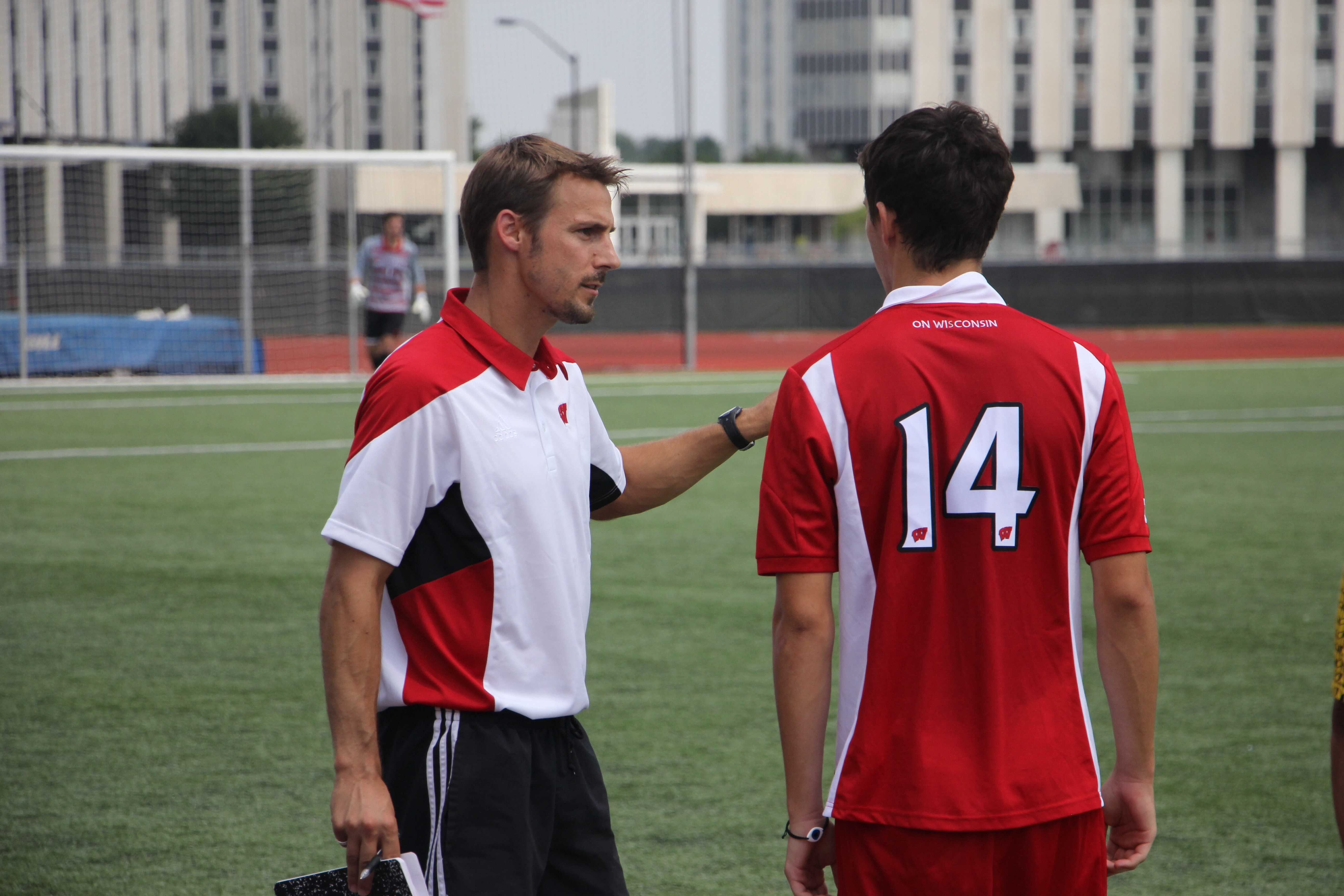 Men s soccer Former All American returns to sidelines to help