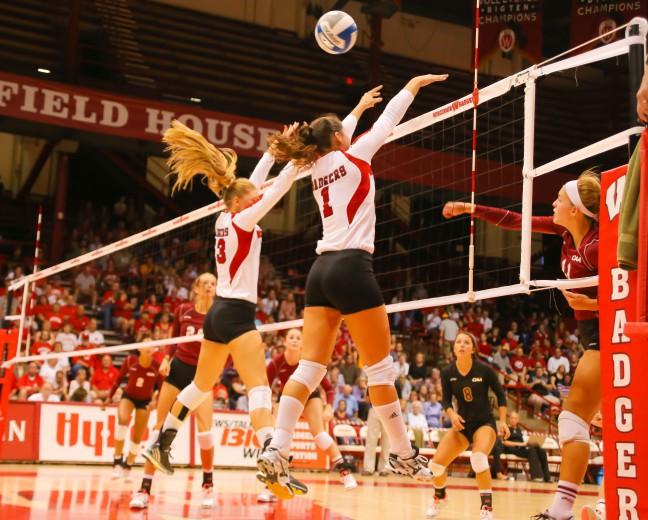 Volleyball%3A+Wisconsin+pummels+Georgia+in+Badger+Classic+opener