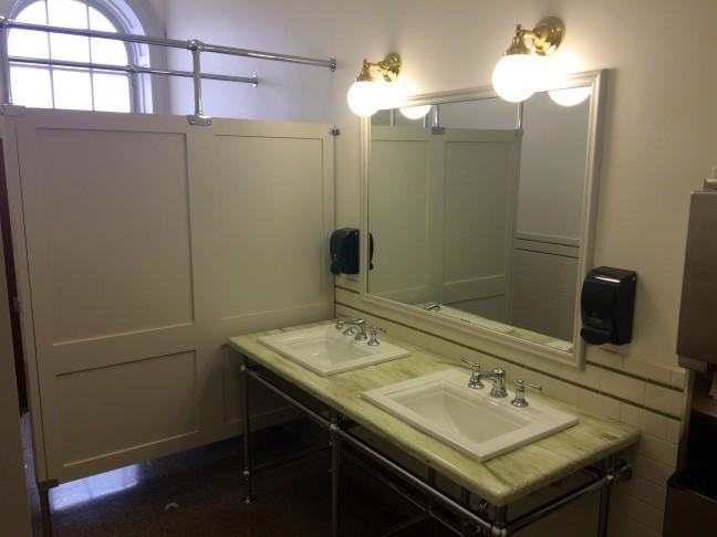 Craps on campus: Lavatorial luxury at Bascoms Bugatti of bathrooms