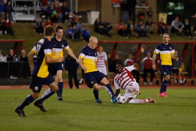 Mens soccer: Badgers earn first home win in more than a year, defeat Northwestern 2-1