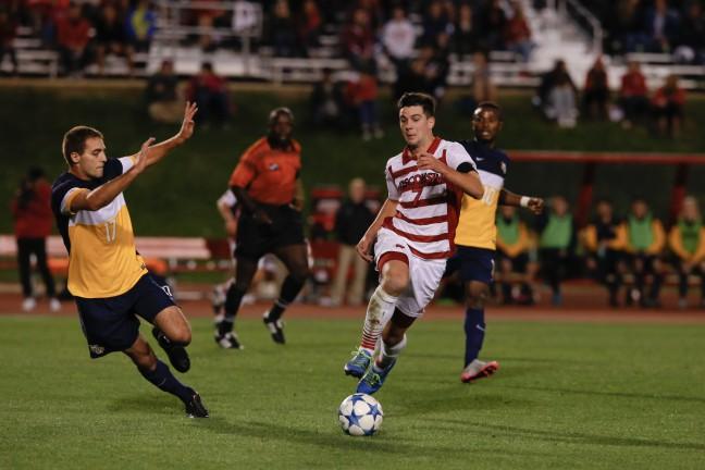 Mens soccer: Wisconsin stuns Indiana in PKs, unable to win title over Maryland