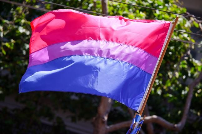 Bisexuality flag. 
