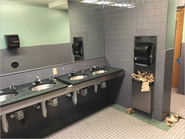 Craps on campus: Dropping charges at the Law School lavatories