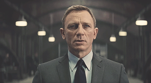 Daniel Craig in Spectre.
