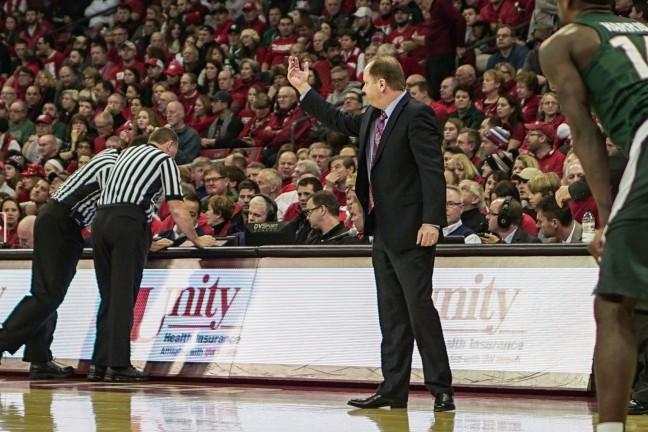 Mens basketball: Emotions run high as Gard is introduced as Wisconsin head coach