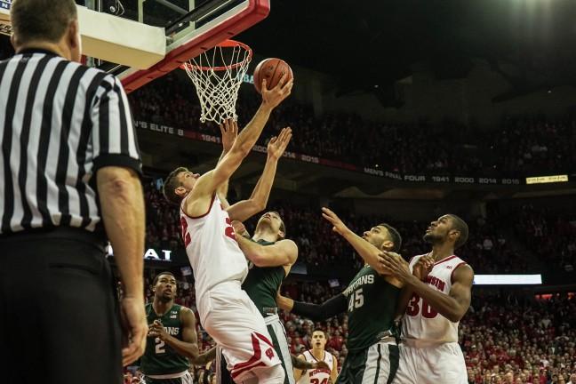 The Wisconsin basketball team opened the semester in a monster way, with Ethan Happ's game-winning layup propelling them to a 77-76 victory over Michigan State.