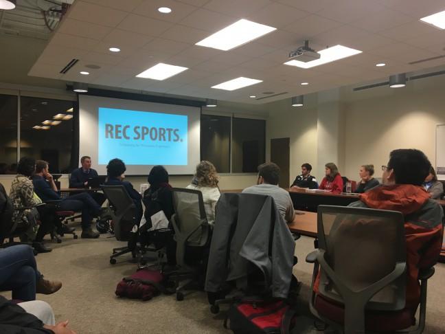 Rec Sports presents master plan to update recreational facilities