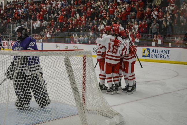 Women's hockey captured the WCHA title in early March when they finally got a win over rival Minnesota. 