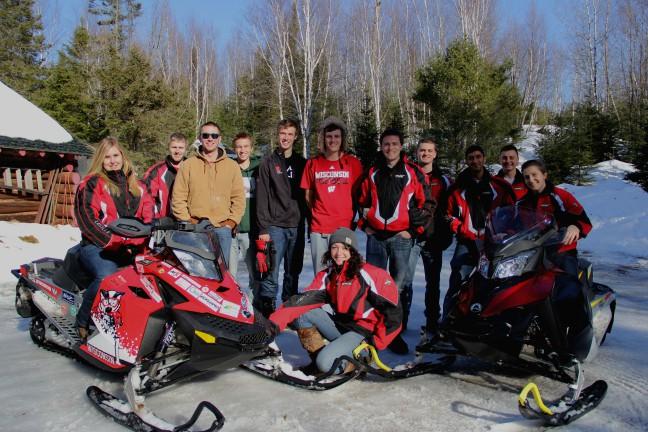 A clean getaway: UW student snowmobile wins best in clean energy