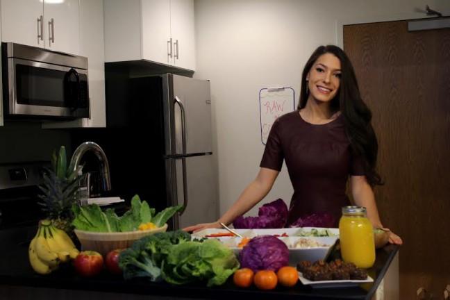 Ashley Hampton inspires food revolution through vegan blog