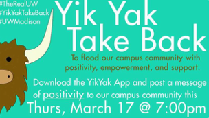 #YikYakTakeBack attempts to flood social media with positivity
